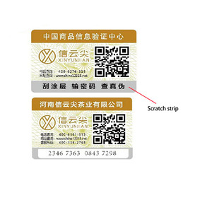 Paper Scratch QR Code Pin Numbers Tarjetas de llamadas telefónicas prepagadas con Scracth Off Panel - Product Image 3