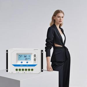 30A PWM solare caricatore Controller doppia porta USB con 12V/24V pannello solare batteria - Product Image 1