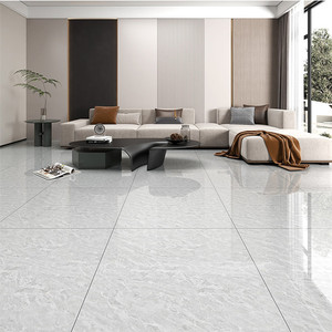 Gạch Lát Sàn Nội Thất Phổ Biến Chất Lượng Tốt Gạch Bóng Đá Cẩm Thạch Trắng Tráng Men Chống Mài Mòn - Product Image 6