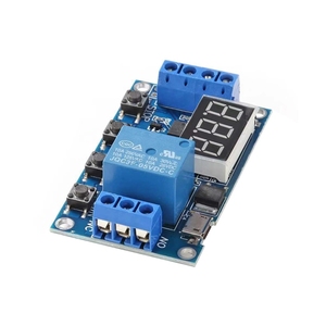DC 12V 24V Dual MOS LED Digital Time Delay Relay Trigger Cycle Timer Delay Switch Circuit Board Timing Control Module fai da te