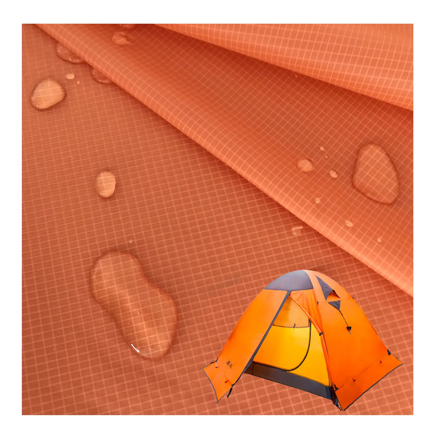 Paraşüt hamak çadır kumaş silnaylon kumaş 10D/15D/20D/30D Ultra hafif yırtılmaz naylon su geçirmez kumaş tafta dokuma