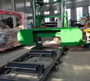 Automatic Log Band <strong>Saw</strong> Woodworking Sizing Machine with Length Cutting <strong>Function</strong> - Product Image 4