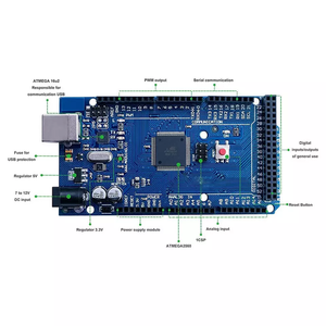 Heißer verkauf ATMEGA2560 R3 entwicklung board ATMEGA16U2-MU offizielle board mit USB kabel CH340G kompatibel mit Arduino projekt - Product Image 6