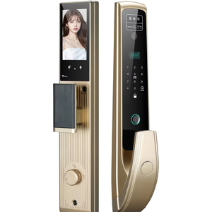 Automatic Fingerprint <strong>Password</strong> Face Recognition WiFi Intercom Cat's Eye Lock Home Intelligent Electronic <strong>Security</strong> Lock <strong>Code</strong> - Product Image 1