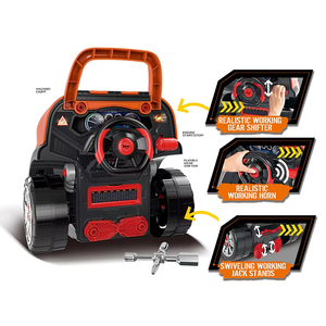 ของเล่นจำลองสำหรับเด็กรถ RC ของเล่นเครื่องยนต์รถบรรทุกแบบถอดประกอบได้ของเล่นสำหรับเด็ก - Product Image 4