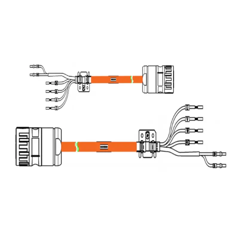 R88A-CA1K003BF ist geeignet für Omron 1S Serie Servomotor hohe flexible Schlepp kette Stromleitung mit Bremse