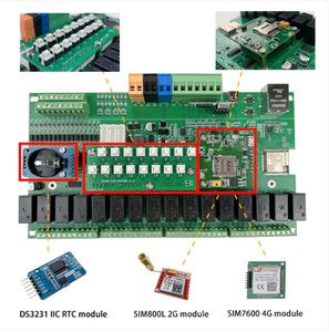 Kincony บอร์ดรีเลย์ ESP32อีเทอร์เน็ต Wi-Fi RS232 USB ESP32 KC868-A16S ร้านค้าอย่างเป็นทางการ ADC DAC RF 433เมตร S-H-A อุณหภูมิ mqtt - Product Image 3