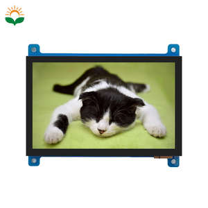 Display LCD da 7 pollici ingresso Video HDM e 1024 del pannello Touch USB e risoluzione 768 per Raspberry Pi - Product Image 3