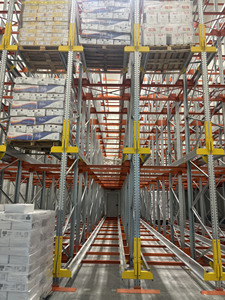 Prezzo a buon mercato magazzino di stoccaggio automatizzato Pallet Runner Shuttle sistema di Racking per un efficiente stoccaggio delle merci - Product Image 4