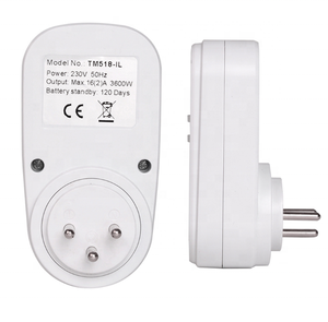 Uscita Digitale di Controllo del Tempo di 7 Giorni Alla Settimana Programmabile Spina Timer Orologio Da Parete Presa di Alimentazione 230V 220V AC - Product Image 3