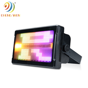 Stage DMX <strong>RGB</strong> 80+20 Segment Strobe Light <strong>LED</strong> Aurora Flash Light - Product Image 2