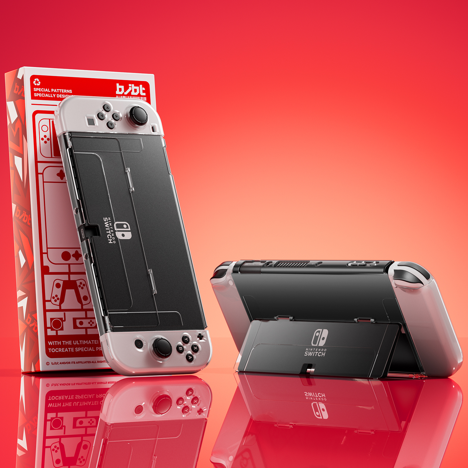 Custodia Protettiva Trasparente per Switch OLED