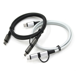 <strong>2</strong> <strong>in</strong> <strong>1</strong> PD 65W Fast Charging USB Data Cable 5A Current Multi-Function Mobile Phone Charger USB Cable - Product Image 4