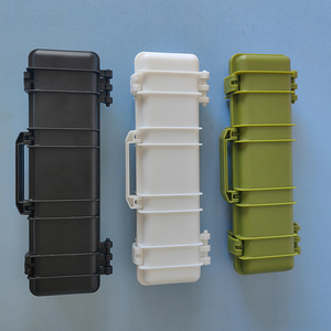 Bolt hành động Bút hiển thị trường hợp hộp tái sử dụng súng rắn nhựa súng trường chiến thuật đạn bút bi lưu trữ trường hợp cho cha bạn trai - Product Image 2