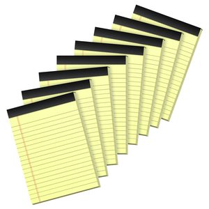 カスタム印刷A6 A7かわいいノートメモリスト学校イエローペーパープレミアムノートパッド - Product Image 1