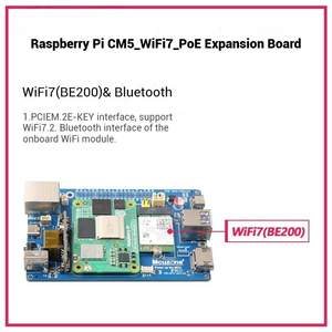 Raspberry Pi CM5-Entwicklungsplatine mit WiFi7 SoE-Erweiterungs paket Capture Monitoring BE200 USB3.0 RTC