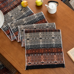 Thiết kế mới phong cách dân tộc sọc trang trí nội thất dệt bảng <span class=keywords><strong>Runner</strong></span> Đảng khách sạn nhiều kịch bản có sẵn bảng <span class=keywords><strong>Runner</strong></span> - Product Image 6