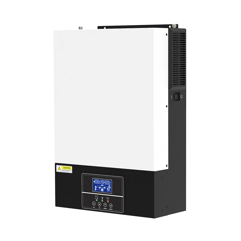 Usine 5.5KW 5.5KVA MPPT 80A 500VDC PV entrée 220VAC 48V avec/sans fonction parallèle 5500W 3 phases hybride onduleur solaire