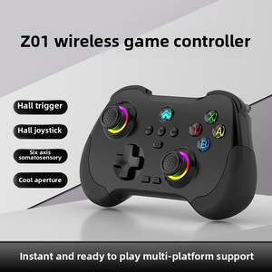 Z01ワイヤレスBTジョイスティックコントローラーAndroid PC用モバイルゲームコントローラーTesla Computer Six-Axis Dual-Axis Vibration - Product Image 6