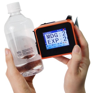 Eco Solvent Tinten druckmaschine Karton Barcode QR Glasflasche Verfalls datum Chargen datum Code Mini Tragbarer Hand-Tinten strahl drucker - Product Image 3