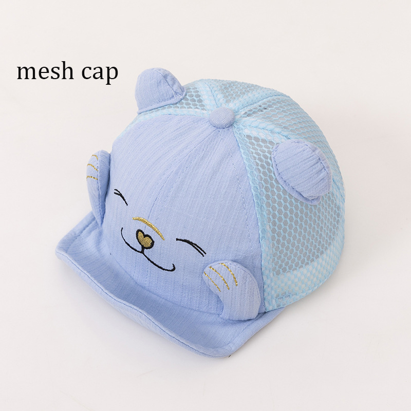 Blue-net cap