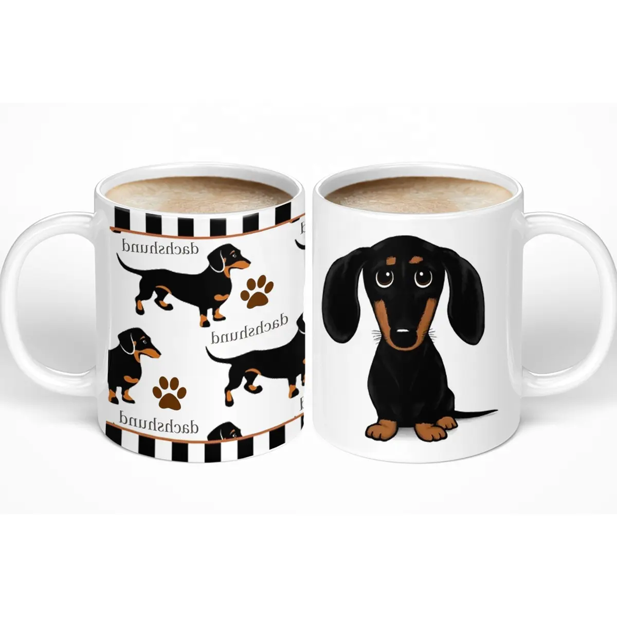 Dachshund mug kopi hewan grosir lucu membuat