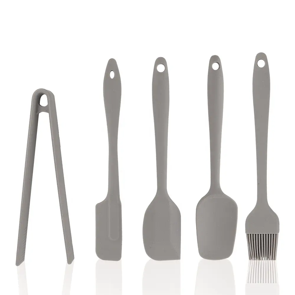 Премиум-класса для выпечки набор посуды 5 шт антипригарный нож силиконовая щеточка и лопатки из нержавеющей стали для приготовления пищи