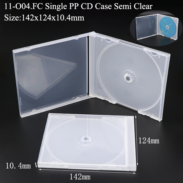 O04 : Boîtier CD 1-PP 10,4 mm, finition brume