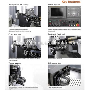 ST125 High Stability <strong>5</strong> <strong>Axis</strong> <strong>CNC</strong> Swiss Type Lathe <strong>Machine</strong> <strong>Automatic</strong> Lathe <strong>Machine</strong>