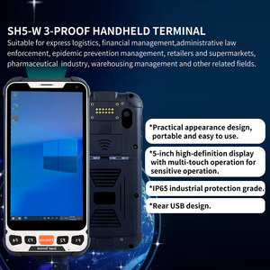 LONVILL industrial pda windows 10 pda tappeto palmare, 5.5 pollici NFC palmare android pda con wifi - Product Image 4