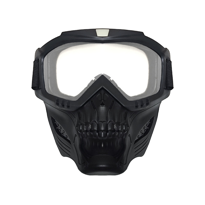 CX-201A-Black Transparent Lenses