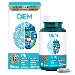 Brain Supplement Focus und Memory Support Nahrungs ergänzungs mittel Noo tropic Vitamins Cognitive - Product Image 2