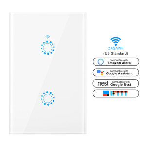 Iç mekan aydınlatması 2way wifi akıllı anahtar 4 gang 3 çete avustralya standart akıllı anahtar ev için - Product Image 3