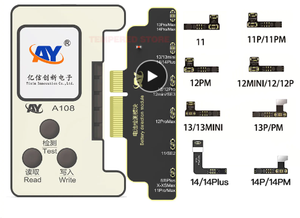 AY A108 BOX Dot Matrix True Tone Programador de batería para iPhone FACE ID Read Write Dot Face ID Repair Flex - Product Image 4