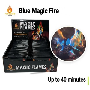 Màu xanh huyền diệu ngọn lửa bột lửa màu thay đổi gói cho cắm trại đêm giáng sinh lửa trại và gia đình bên - Product Image 2
