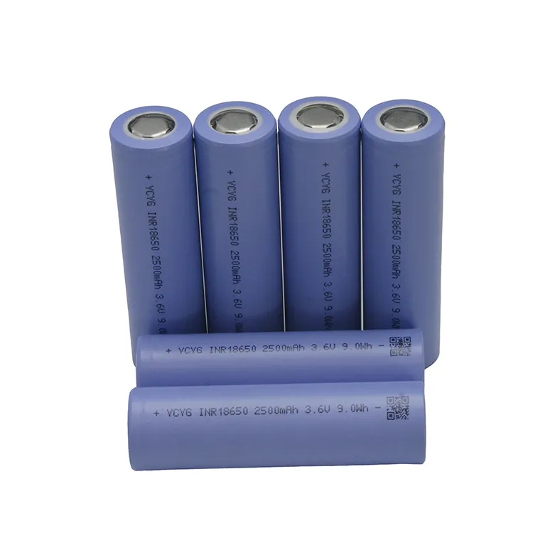 Leader High Rate Cylindrical 18650 2500mAh 8C 25A 30A 8C 10C 15C Lithium-Li-Ionen-Batterie für Elektro werkzeuge