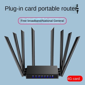 เราเตอร์ไร้สาย4G สำหรับบ้านรีเลย์ CAT4การ์ดฟรีบรอดแบนด์ Wi ฟังก์ชั่น VoIP จากโรงงานโดยตรงอัตราการส่งข้อมูลแลนสูงสุด1000Mbps