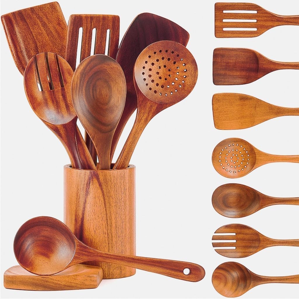 Wood 10 pcs set