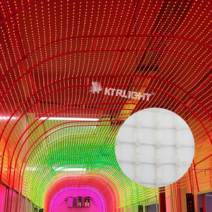 Dc12v 2.5/5/10cm Pitch địa chỉ <span class=keywords><strong>RGB</strong></span> thông minh <span class=keywords><strong>LED</strong></span> Pebble/Hạt giống linh hoạt ma trận lưới màn hình đèn P67 pixels Đèn trang trí - Product Image 6