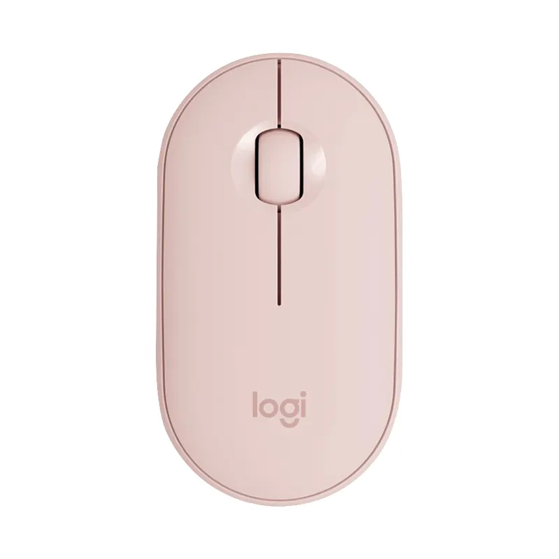 Originele Logitech Pebble M350 Schattige Stille Slanke Stille Klik Usb Office Zakelijke Ergonomische Mini Computer Draadloze Gaming Muis