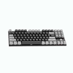 คีย์บอร์ดเล่นเกมมีกลไกตามหลักสรีรศาสตร์แบบมีสาย RGB 87ปุ่ม tkl K6ใช้เชื่อมต่อกับเดสก์ท็อป - Product Image 6