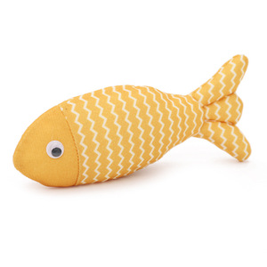 Fun Catnip Fish Stick Toy Material EVA Autocuración Boredom Reliever Strength Grinder Dientes Mordedor para gatitos - Product Image 1