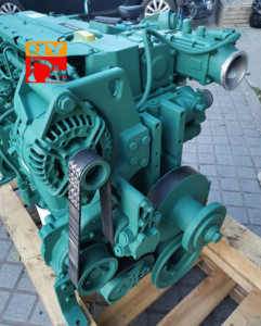 掘削機EC210D EW140C VOE14386000エンジンアセンブリ用D5EEAE3ディーゼルエンジン - Product Image 4