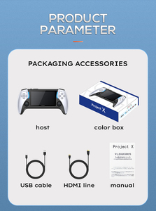 <strong>2025</strong> New Project X Model 4.3Inch Screen Tv Console Video <strong>Game</strong> Consoles Psp-x Handheld Classic Version for Kids Entertainment