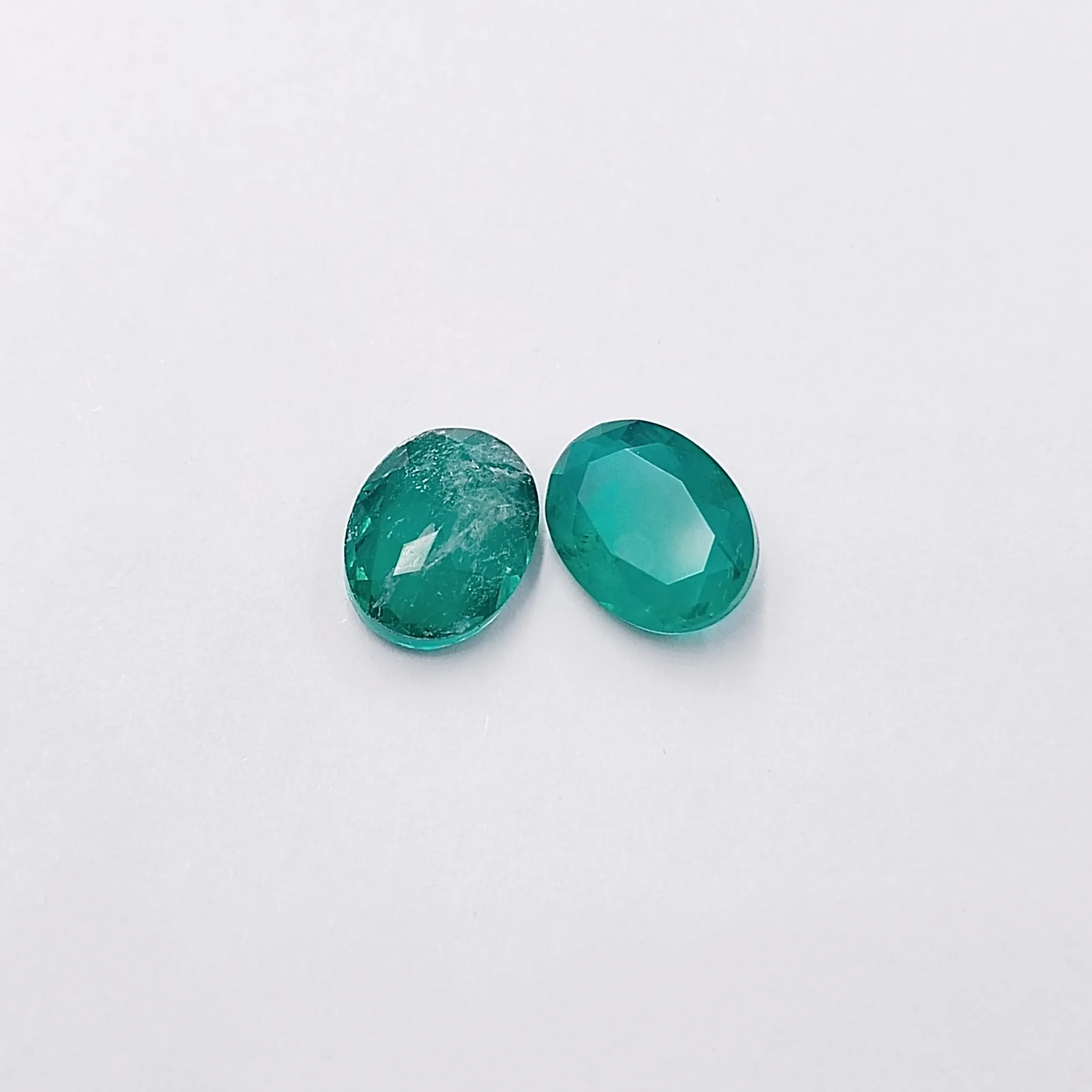 YZ, venta al por mayor, gemas Paraiba, gemas de forma ovalada, piedra de fusión de turmalina para la fabricación de joyas