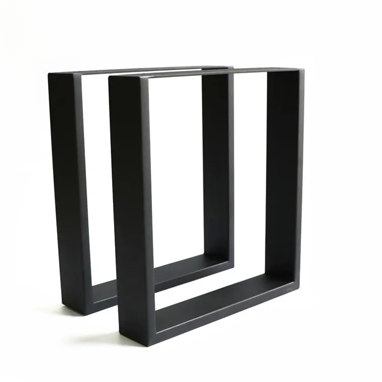 Metal Furniture Legs 28" Heavy Duty Rustic Triangle Shape Table Brackets Modern Iron Coffee/Dining/metal bench legs