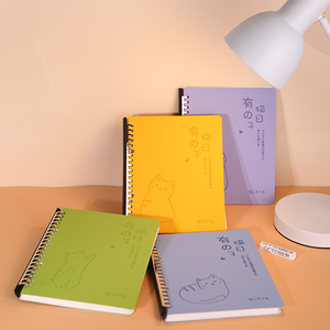批发练习册100/120/140，页面可定制标志计划者日记螺旋笔记本/ - Product Image 6