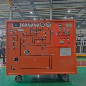 温度保護SF6ガス充填100 M3/h SF6/N2ガスハンドルマシン真空移送システム付き