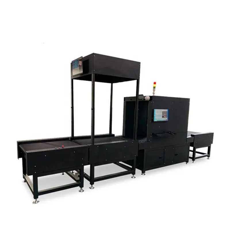High Quality Scale Bar Code Reader Manufacture Belt Sorting Parcel Dimension Weight Scanner Dynamic Conveyor DWS System