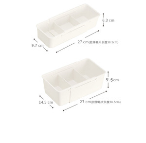 キッチン収納拡張可能ディバイダーデスクトップ食器収納ボックスオーガナイザー引き出しカトラリーオーガナイザー - Product Image 6